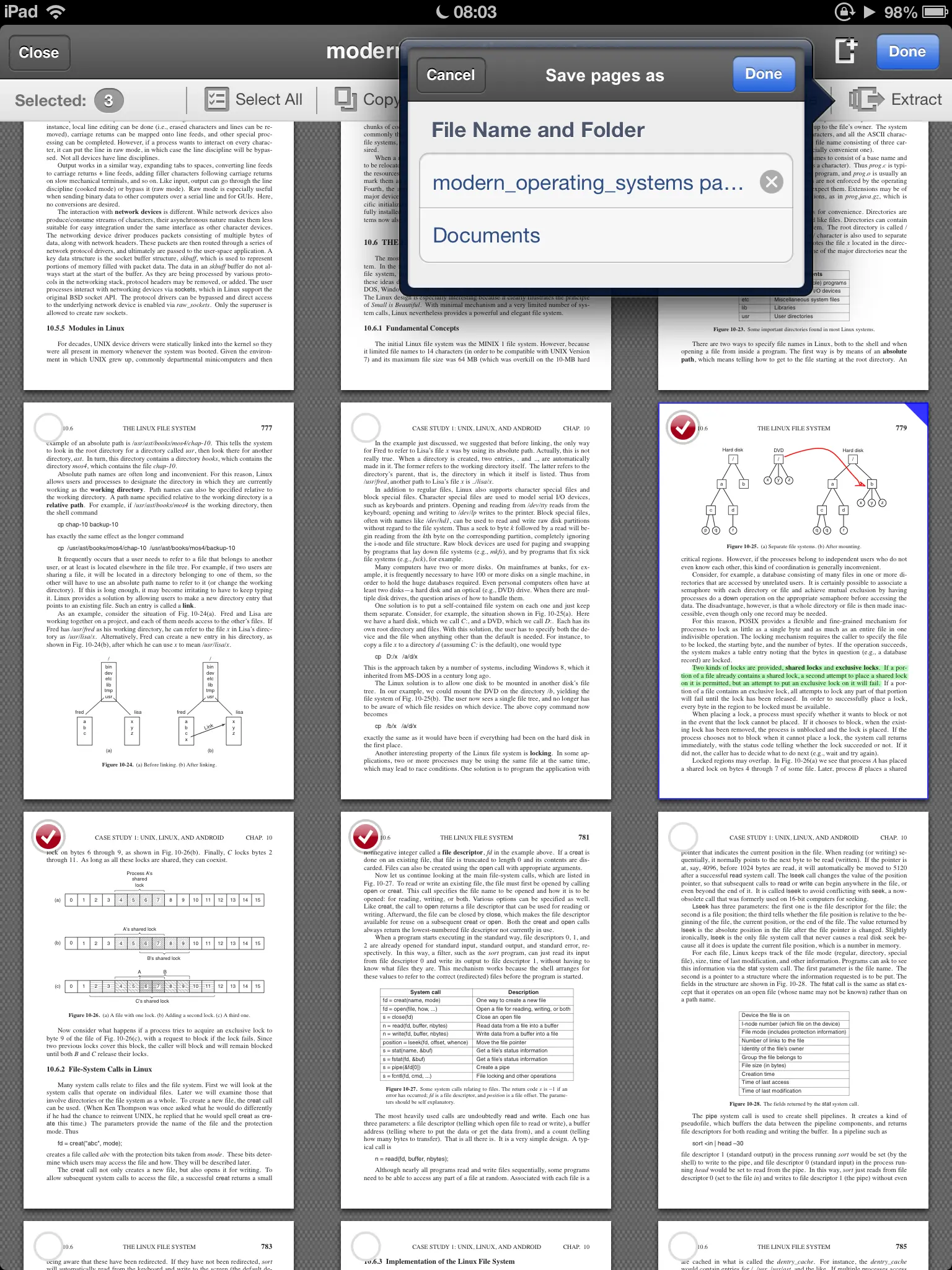 Page reordering is also supported. We can also export our edited PDFs!